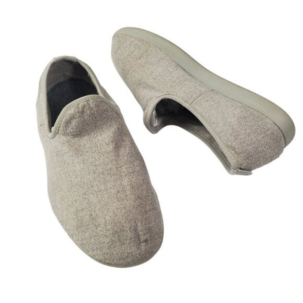 Allbirds Womens Minimalist Sustainable Eco Wool Lounger 9 Gray Slip On Loafers
